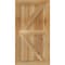 Ekena Millwork Framed Board-n-Batten Shutters w/Z-Bar, Rough Sawn Western Red Cedar, 16 1/8W x 30H, PR RBF06Z16X030RWR - alternate 3